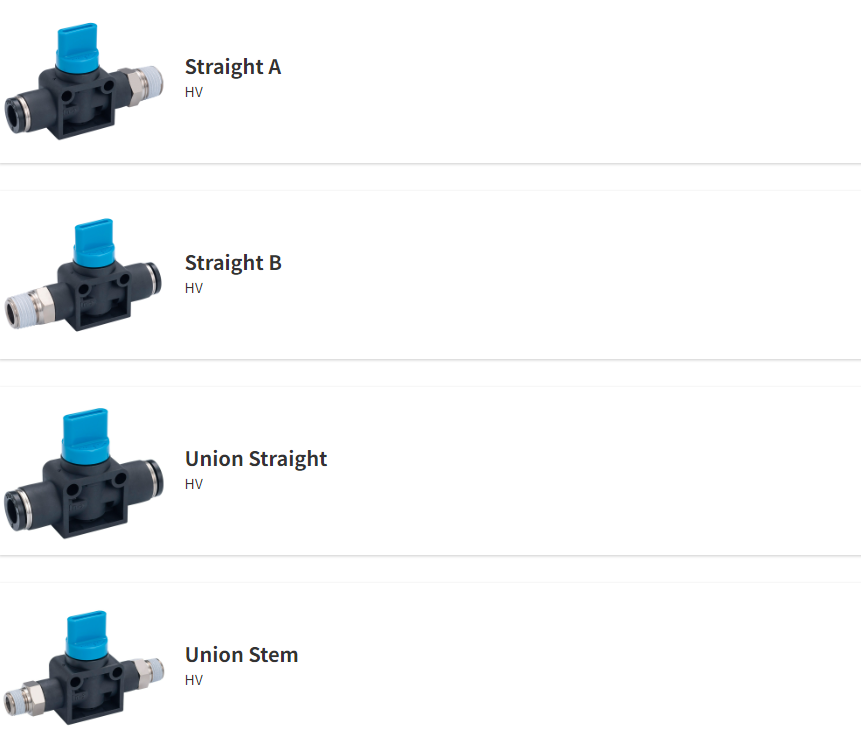 Van tay/Hand valve PISCO van tay hand valve2