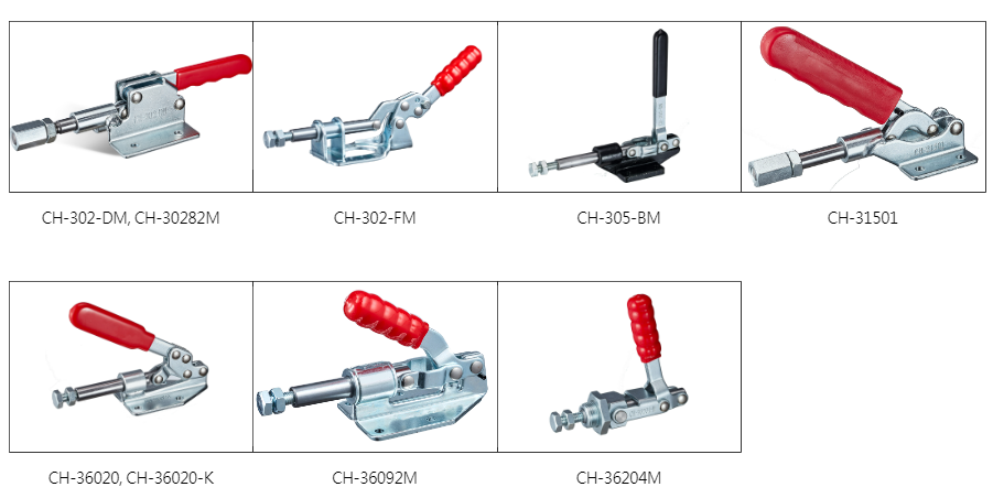 Kẹp Đẩy Ngang - Kẹp định vị CLAMPTEK kep day ngang clamptek1