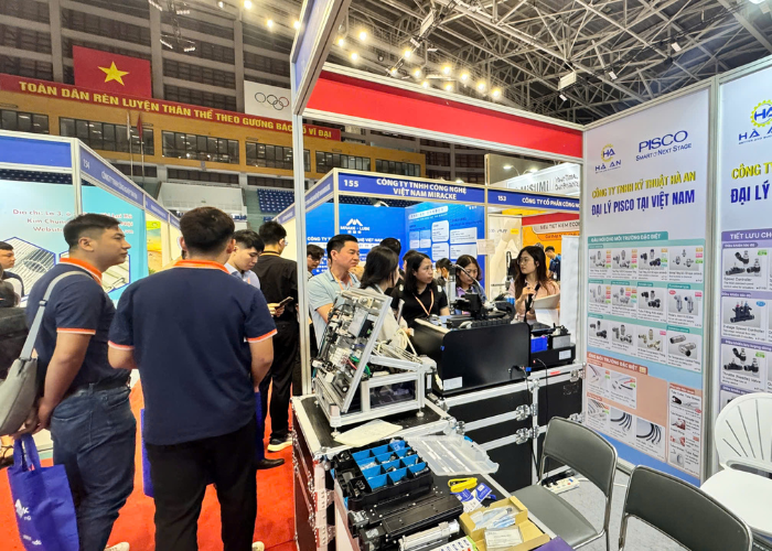 Công ty TNHH Kỹ Thuật Hà An – Đại lý PISCO tham gia Triển lãm Công nghiệp & Sản xuất Việt Nam 2025 tại Bắc Giang cong ty tnhh ky thuat ha an tham gia trien lam cong nghiep san xuat viet nam 2025 tai bac giang 3