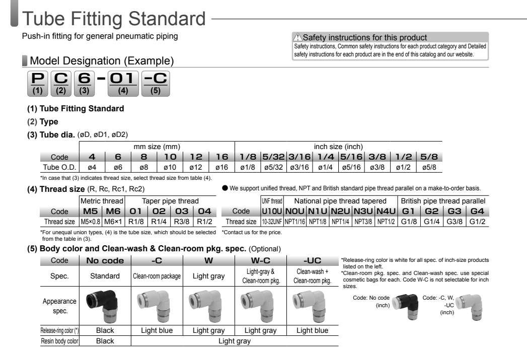 POC10-02 Đầu nối khí nén khớp nối thẳng PISCO poc10 02