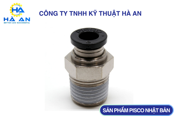 PC6-02/PC6-02M Đầu nối ống 6mm PISCO pc6 02