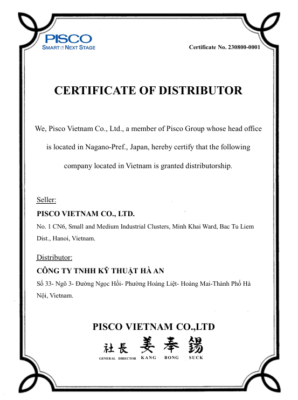 pisco viet nam dai ly phan phoi pisco cong ty tnhh ky thuat ha an