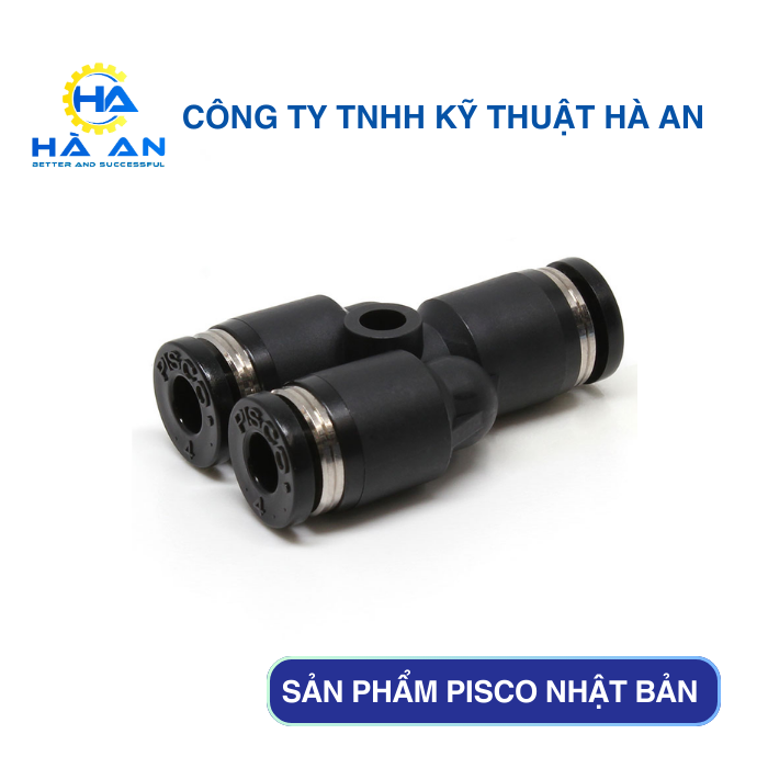 PY4 Khớp nối chữ Y phi 4 PISCO py4 khop noi chu y phi 4 pisco 1