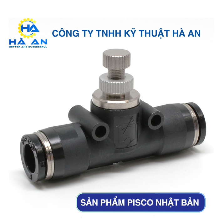 JSMU8 Van tiết lưu ống thẳng OD 8mm PISCO