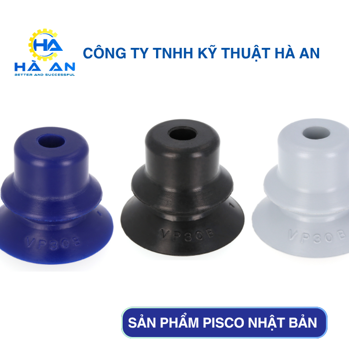 VP30BN/VP30BS/VP30BF/VP30BU/VP30BSE Nấm hút chân không PISCO